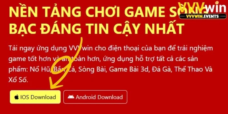 Tải app VVVwin 2 Tải app VVVwin