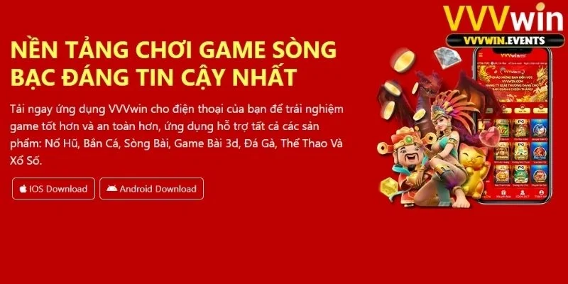 Tải app VVVwin 3 Tải app VVVwin